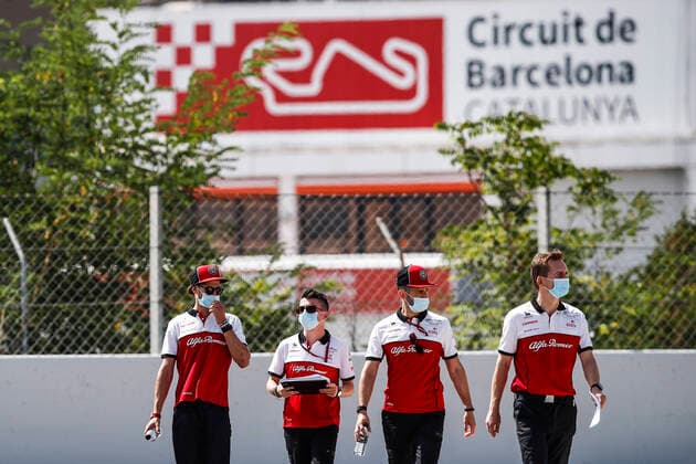 Motorsports: FIA Formula One World Championship, WM, Weltmeisterschaft 2020, Grand Prix of Spain, 99 Antonio Giovinazzi (ITA, Alfa Romeo Racing ORLEN), Barcelona Spain