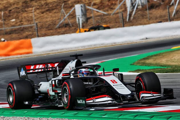 Motorsports: FIA Formula One World Championship, WM, Weltmeisterschaft 2020, Grand Prix of Spain Motorsports: FIA Formula One World Championship 2020, Grand Prix of Spain, 8 Romain Grosjean (FRA, Haas F1 Team),