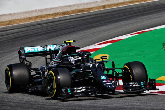 Motorsports: FIA Formula One World Championship, WM, Weltmeisterschaft 2020, Grand Prix of Spain Motorsports: FIA Formula One World Championship 2020, Grand Prix of Spain, 77 Valtteri Bottas (FIN, Mercedes-AMG Petronas Formula One Team),
