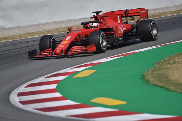 Motorsports: FIA Formula One World Championship, WM, Weltmeisterschaft 2020, Grand Prix of Spain Motorsports: FIA Formula One World Championship 2020, Grand Prix of Spain, 5 Sebastian Vettel (GER, Scuderia Ferrari Mission Winnow),