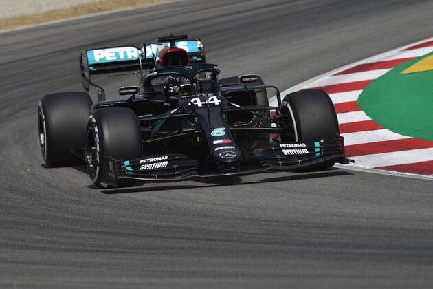 Motorsports: FIA Formula One World Championship, WM, Weltmeisterschaft 2020, Grand Prix of Spain Motorsports: FIA Formula One World Championship 2020, Grand Prix of Spain, 44 Lewis Hamilton (GBR, Mercedes-AMG Petronas Formula One Team),