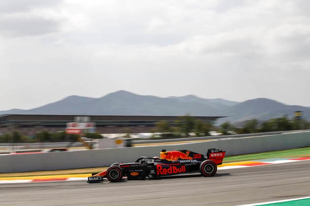 Motorsports: FIA Formula One World Championship, WM, Weltmeisterschaft 2020, Grand Prix of Spain, 33 Max Verstappen (NLD, Aston Martin Red Bull Racing), Barcelona Spain