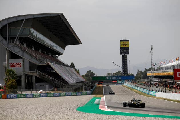 Motorsports: FIA Formula One World Championship, WM, Weltmeisterschaft 2020, Grand Prix of Spain, 3 Daniel Ricciardo (AUS, Renault DP World F1 Team), Barcelona Spain