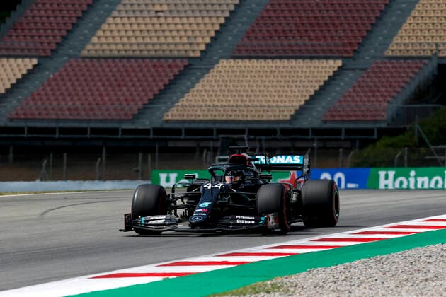 Motorsports: FIA Formula One World Championship, WM, Weltmeisterschaft 2020, Grand Prix of Spain, 44 Lewis Hamilton (GBR, Mercedes-AMG Petronas Formula One Team), Barcelona Spain