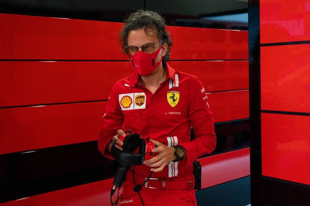 Motorsports: FIA Formula One World Championship, WM, Weltmeisterschaft 2020, Grand Prix of Spain Motorsports: FIA Formula One World Championship 2020, Grand Prix of Spain, Laurent Mekies (FRA, Scuderia Ferrari Mission Winnow),