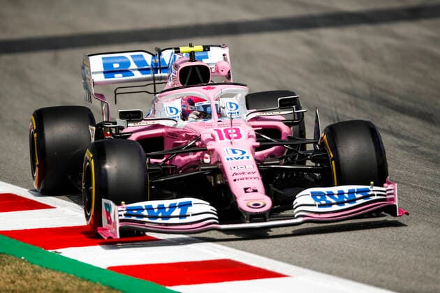 Motorsports: FIA Formula One World Championship, WM, Weltmeisterschaft 2020, Grand Prix of Spain, 18 Lance Stroll (CAN, BWT Racing Point F1 Team), Barcelona Spain