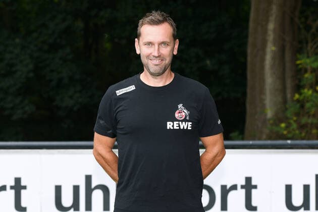Co-Trainer AndrŽ Pawlak ; 1. FC Köln; 1.BL, Porträttermin 2020 2021