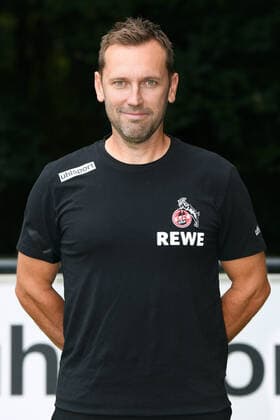 Co-Trainer AndrŽ Pawlak ; 1. FC Köln; 1.BL, Porträttermin 2020 2021