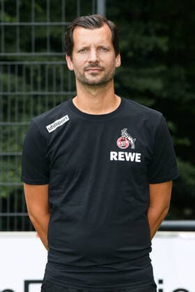 Physiotherapeut Daniel Schütz; 1. FC Köln; 1.BL, Porträttermin 2020 2021