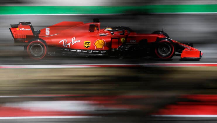 Motorsports: FIA Formula One World Championship, WM, Weltmeisterschaft 2020, Grand Prix of Spain Motorsports: FIA Formula One World Championship 2020, Grand Prix of Spain, 5 Sebastian Vettel (GER, Scuderia Ferrari Mission Winnow),