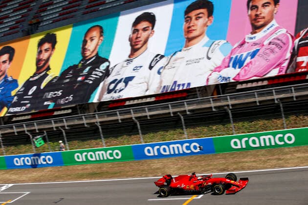 Motorsports: FIA Formula One World Championship, WM, Weltmeisterschaft 2020, Grand Prix of Spain, 5 Sebastian Vettel (GER, Scuderia Ferrari Mission Winnow), Barcelona Spain