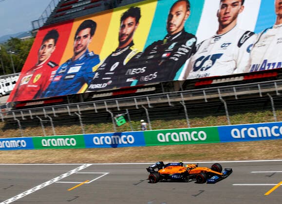 Motorsports: FIA Formula One World Championship, WM, Weltmeisterschaft 2020, Grand Prix of Spain, 4 Lando Norris (GBR, McLaren F1 Team), Barcelona Spain