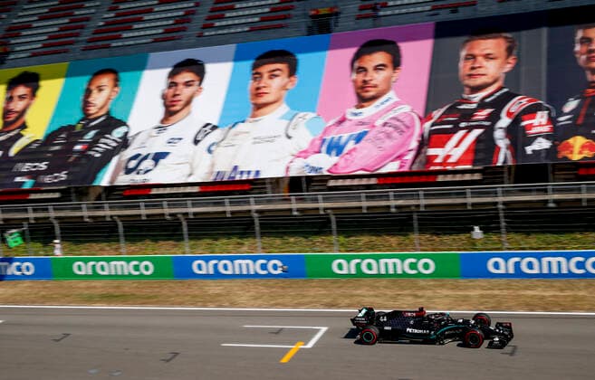 Motorsports: FIA Formula One World Championship, WM, Weltmeisterschaft 2020, Grand Prix of Spain, 44 Lewis Hamilton (GBR, Mercedes-AMG Petronas Formula One Team), Barcelona Spain