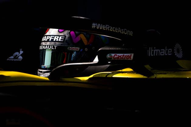 Motorsports: FIA Formula One World Championship, WM, Weltmeisterschaft 2020, Grand Prix of Spain Motorsports: FIA Formula One World Championship 2020, Grand Prix of Spain, 3 Daniel Ricciardo (AUS, Renault DP World F1 Team),