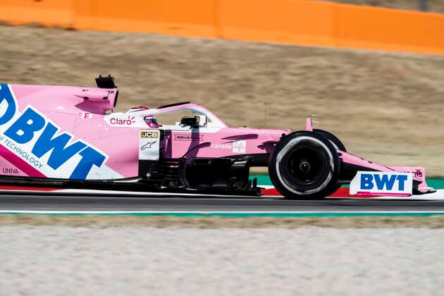 Motorsports: FIA Formula One World Championship, WM, Weltmeisterschaft 2020, Grand Prix of Spain, 11 Sergio Perez (MEX, BWT Racing Point F1 Team), Barcelona Spain