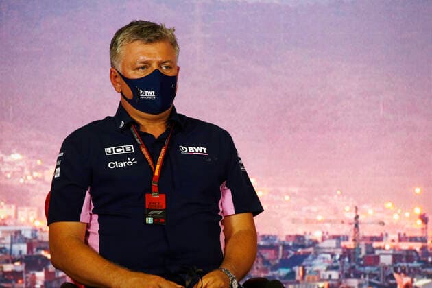 Motorsports: FIA Formula One World Championship, WM, Weltmeisterschaft 2020, Grand Prix of Spain Motorsports: FIA Formula One World Championship 2020, Grand Prix of Spain, Otmar Szafnauer (ROU, BWT Racing Point F1 Team),