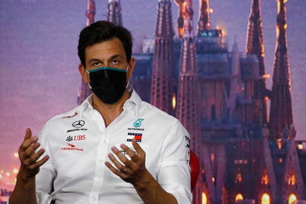 Motorsports: FIA Formula One World Championship, WM, Weltmeisterschaft 2020, Grand Prix of Spain Motorsports: FIA Formula One World Championship 2020, Grand Prix of Spain, Toto Wolff (AUT, Mercedes AMG Petronas Motorsport),