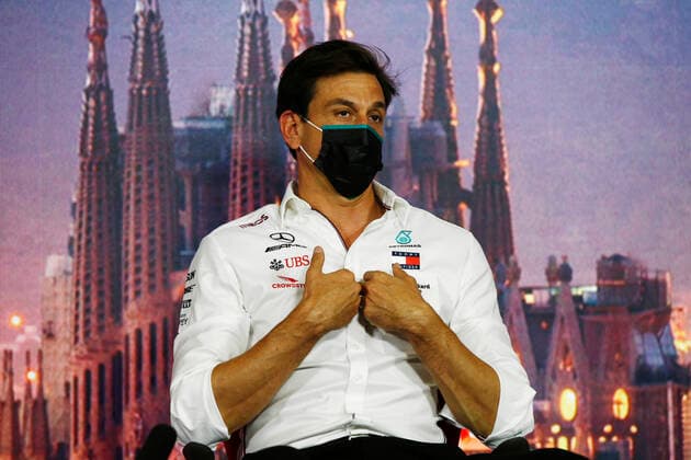Motorsports: FIA Formula One World Championship, WM, Weltmeisterschaft 2020, Grand Prix of Spain Motorsports: FIA Formula One World Championship 2020, Grand Prix of Spain, Toto Wolff (AUT, Mercedes AMG Petronas Motorsport),