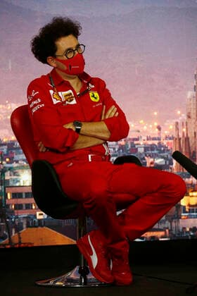Motorsports: FIA Formula One World Championship, WM, Weltmeisterschaft 2020, Grand Prix of Spain Motorsports: FIA Formula One World Championship 2020, Grand Prix of Spain, Mattia Binotto (ITA, Scuderia Ferrari Mission Winnow),