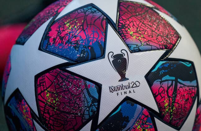 FC BAYERN MUENCHEN - FC Barcelona, Barca 8-2 , Football UEFA Champions League Lisbon, Lissabon, Portugal, 14th August 2020. official UEFA Champions League match ball game ball Adidas Finale 19,leather ball, football, istanbul in the quarterfinal UEFA Champions League match final tournament FC BAYERN MUENCHEN - FC BARCELONA 8-2 in Season 2019 2020, FCB, Munich, Barca Photographer: Peter Schatz Pool - UEFA REGULATIONS PROHIBIT ANY USE OF PHOTOGRAPHS as IMAGE SEQUENCES and or QUASI-VIDEO - National and international News-Agencies OUT Editorial Use ONLY Lisbon Estadio da Luz de Benfica Portugal