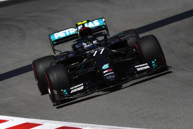 Motorsports: FIA Formula One World Championship, WM, Weltmeisterschaft 2020, Grand Prix of Spain Motorsports: FIA Formula One World Championship 2020, Grand Prix of Spain, 77 Valtteri Bottas (FIN, Mercedes-AMG Petronas Formula One Team),