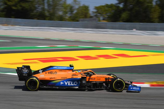 Motorsports: FIA Formula One World Championship, WM, Weltmeisterschaft 2020, Grand Prix of Spain Motorsports: FIA Formula One World Championship 2020, Grand Prix of Spain, 4 Lando Norris (GBR, McLaren F1 Team),