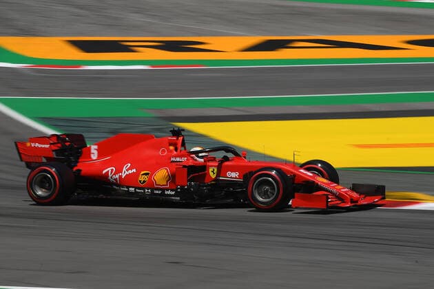 Motorsports: FIA Formula One World Championship, WM, Weltmeisterschaft 2020, Grand Prix of Spain Motorsports: FIA Formula One World Championship 2020, Grand Prix of Spain, 5 Sebastian Vettel (GER, Scuderia Ferrari Mission Winnow),