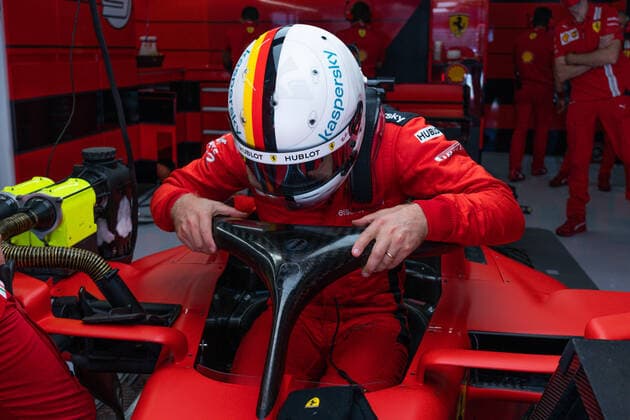 Motorsports: FIA Formula One World Championship, WM, Weltmeisterschaft 2020, Grand Prix of Spain Motorsports: FIA Formula One World Championship 2020, Grand Prix of Spain, 5 Sebastian Vettel (GER, Scuderia Ferrari Mission Winnow),