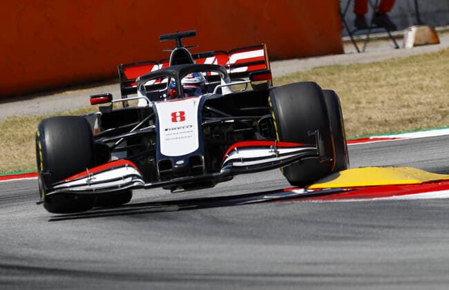 Motorsports: FIA Formula One World Championship, WM, Weltmeisterschaft 2020, Grand Prix of Spain Motorsports: FIA Formula One World Championship 2020, Grand Prix of Spain, 8 Romain Grosjean (FRA, Haas F1 Team),