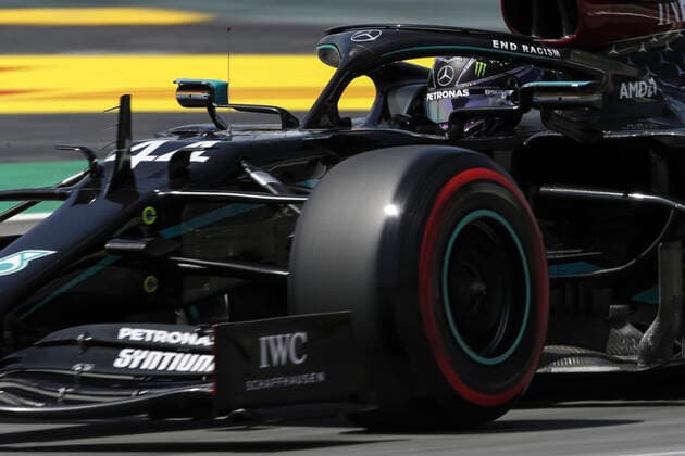 Motorsports: FIA Formula One World Championship, WM, Weltmeisterschaft 2020, Grand Prix of Spain Motorsports: FIA Formula One World Championship 2020, Grand Prix of Spain, 44 Lewis Hamilton (GBR, Mercedes-AMG Petronas Formula One Team),