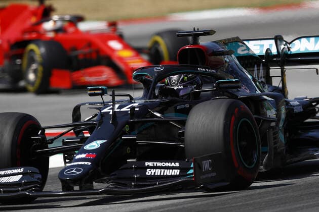 Motorsports: FIA Formula One World Championship, WM, Weltmeisterschaft 2020, Grand Prix of Spain Motorsports: FIA Formula One World Championship 2020, Grand Prix of Spain, 44 Lewis Hamilton (GBR, Mercedes-AMG Petronas Formula One Team),