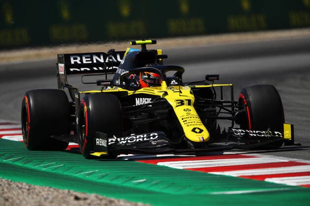 Motorsports: FIA Formula One World Championship, WM, Weltmeisterschaft 2020, Grand Prix of Spain Motorsports: FIA Formula One World Championship 2020, Grand Prix of Spain, 31 Esteban Ocon (FRA, Renault DP World F1 Team),
