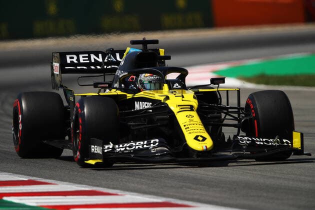 Motorsports: FIA Formula One World Championship, WM, Weltmeisterschaft 2020, Grand Prix of Spain Motorsports: FIA Formula One World Championship 2020, Grand Prix of Spain, 3 Daniel Ricciardo (AUS, Renault DP World F1 Team),