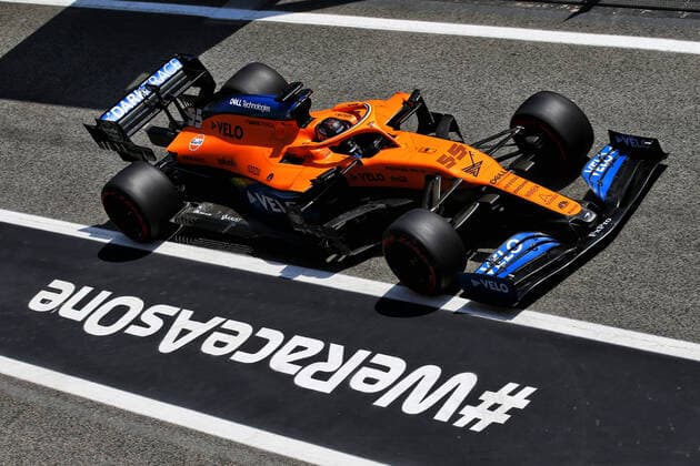 Motorsports: FIA Formula One World Championship, WM, Weltmeisterschaft 2020, Grand Prix of Spain Motorsports: FIA Formula One World Championship 2020, Grand Prix of Spain, 55 Carlos Sainz (ESP, McLaren F1 Team),