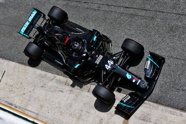 Motorsports: FIA Formula One World Championship, WM, Weltmeisterschaft 2020, Grand Prix of Spain Motorsports: FIA Formula One World Championship 2020, Grand Prix of Spain, 44 Lewis Hamilton (GBR, Mercedes-AMG Petronas Formula One Team),