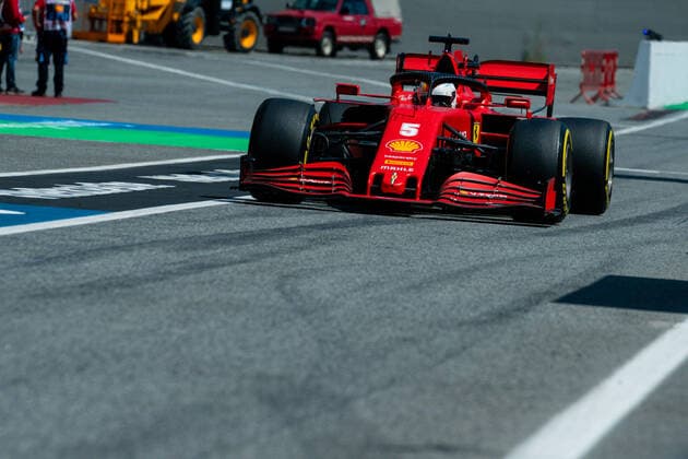 Motorsports: FIA Formula One World Championship, WM, Weltmeisterschaft 2020, Grand Prix of Spain Motorsports: FIA Formula One World Championship 2020, Grand Prix of Spain, 5 Sebastian Vettel (GER, Scuderia Ferrari Mission Winnow),