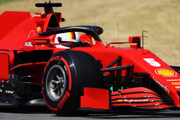 Motorsports: FIA Formula One World Championship, WM, Weltmeisterschaft 2020, Grand Prix of Spain Motorsports: FIA Formula One World Championship 2020, Grand Prix of Spain, 5 Sebastian Vettel (GER, Scuderia Ferrari Mission Winnow),