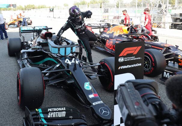 Motorsports: FIA Formula One World Championship, WM, Weltmeisterschaft 2020, Grand Prix of Spain Motorsports: FIA Formula One World Championship 2020, Grand Prix of Spain, 44 Lewis Hamilton (GBR, Mercedes-AMG Petronas Formula One Team),
