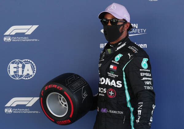 Motorsports: FIA Formula One World Championship, WM, Weltmeisterschaft 2020, Grand Prix of Spain Motorsports: FIA Formula One World Championship 2020, Grand Prix of Spain, 44 Lewis Hamilton (GBR, Mercedes-AMG Petronas Formula One Team),