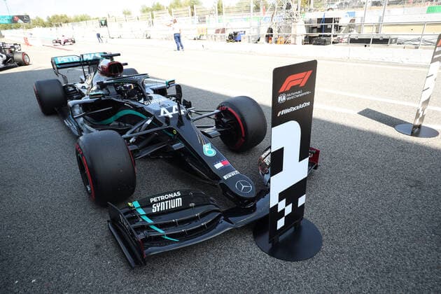 Motorsports: FIA Formula One World Championship, WM, Weltmeisterschaft 2020, Grand Prix of Spain Motorsports: FIA Formula One World Championship 2020, Grand Prix of Spain, 44 Lewis Hamilton (GBR, Mercedes-AMG Petronas Formula One Team),