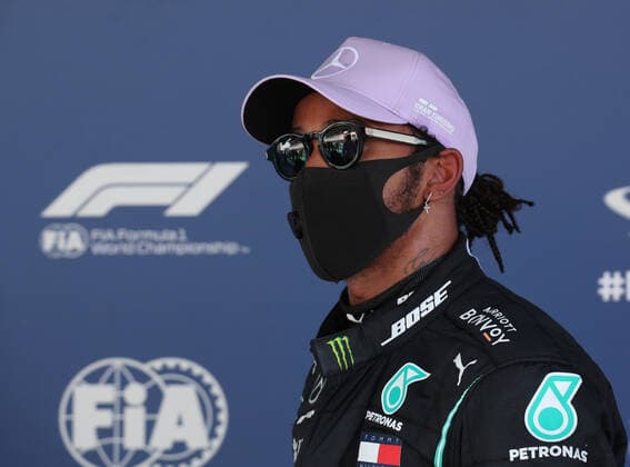 Motorsports: FIA Formula One World Championship, WM, Weltmeisterschaft 2020, Grand Prix of Spain Motorsports: FIA Formula One World Championship 2020, Grand Prix of Spain, 44 Lewis Hamilton (GBR, Mercedes-AMG Petronas Formula One Team),
