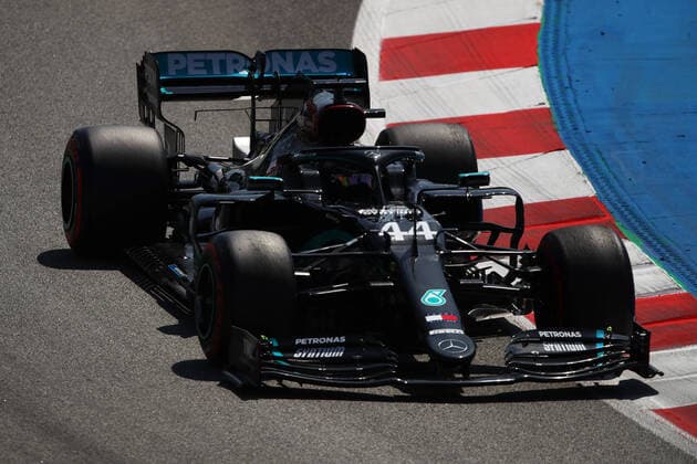 Motorsports: FIA Formula One World Championship, WM, Weltmeisterschaft 2020, Grand Prix of Spain Motorsports: FIA Formula One World Championship 2020, Grand Prix of Spain, 44 Lewis Hamilton (GBR, Mercedes-AMG Petronas Formula One Team),