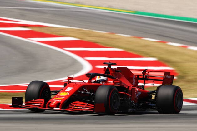 Motorsports: FIA Formula One World Championship, WM, Weltmeisterschaft 2020, Grand Prix of Spain Motorsports: FIA Formula One World Championship 2020, Grand Prix of Spain, 5 Sebastian Vettel (GER, Scuderia Ferrari Mission Winnow),