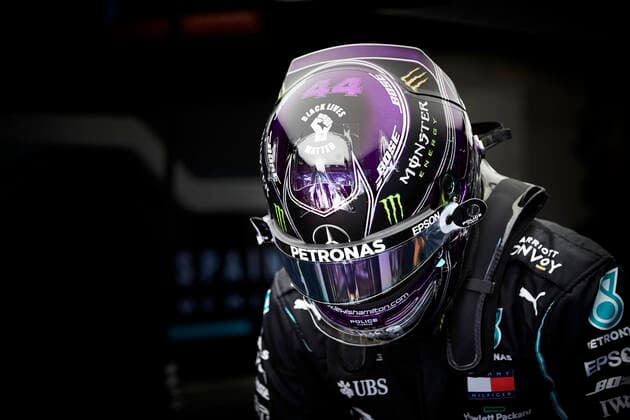 Motorsports: FIA Formula One World Championship, WM, Weltmeisterschaft 2020, Grand Prix of Spain Motorsports: FIA Formula One World Championship 2020, Grand Prix of Spain, 44 Lewis Hamilton (GBR, Mercedes-AMG Petronas Formula One Team),