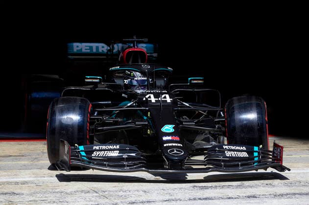 Motorsports: FIA Formula One World Championship, WM, Weltmeisterschaft 2020, Grand Prix of Spain Motorsports: FIA Formula One World Championship 2020, Grand Prix of Spain, 44 Lewis Hamilton (GBR, Mercedes-AMG Petronas Formula One Team),