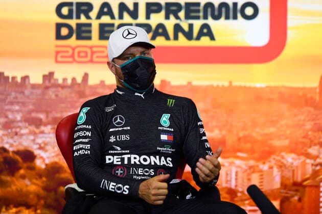 Motorsports: FIA Formula One World Championship, WM, Weltmeisterschaft 2020, Grand Prix of Spain Motorsports: FIA Formula One World Championship 2020, Grand Prix of Spain, 77 Valtteri Bottas (FIN, Mercedes-AMG Petronas Formula One Team),