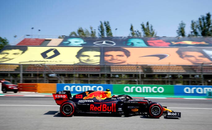 Motorsports: FIA Formula One World Championship, WM, Weltmeisterschaft 2020, Grand Prix of Spain, 23 Alexander Albon (THA, Aston Martin Red Bull Racing), Barcelona Spain