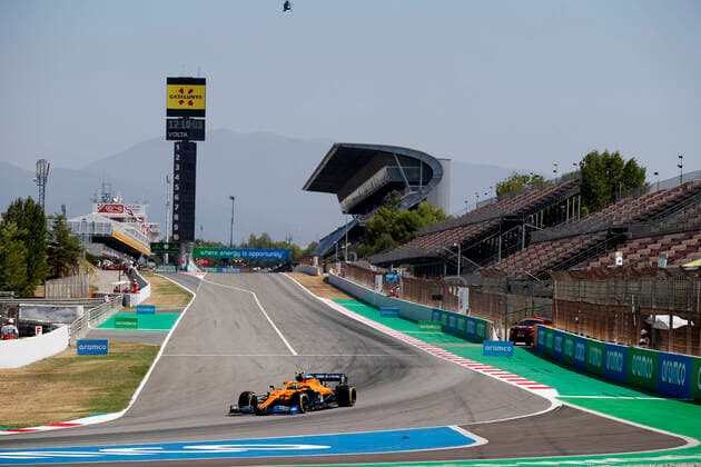 Motorsports: FIA Formula One World Championship, WM, Weltmeisterschaft 2020, Grand Prix of Spain, 4 Lando Norris (GBR, McLaren F1 Team), Barcelona Spain
