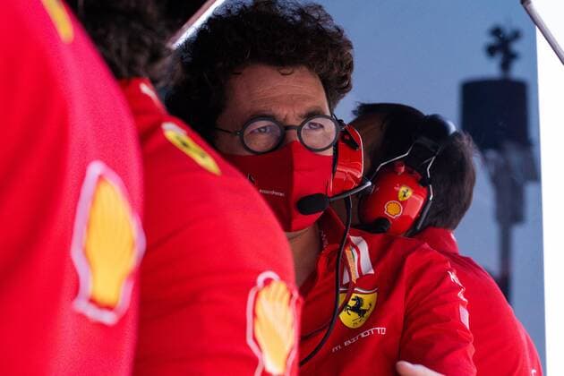 Motorsports: FIA Formula One World Championship, WM, Weltmeisterschaft 2020, Grand Prix of Spain Motorsports: FIA Formula One World Championship 2020, Grand Prix of Spain, Mattia Binotto (ITA, Scuderia Ferrari Mission Winnow),
