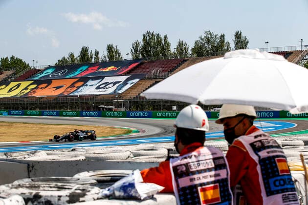 Motorsports: FIA Formula One World Championship, WM, Weltmeisterschaft 2020, Grand Prix of Spain, 44 Lewis Hamilton (GBR, Mercedes-AMG Petronas Formula One Team), Barcelona Spain